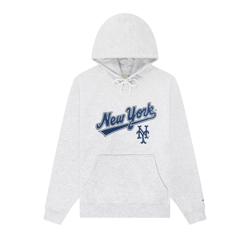 Aimé Leon Dore New York Mets hoodie silver mix grey size Medium